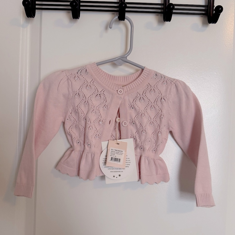 Tutu du Monde 6-12 month baby girl cardigan